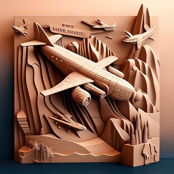 3D модель Игра мир самолетов (STL)